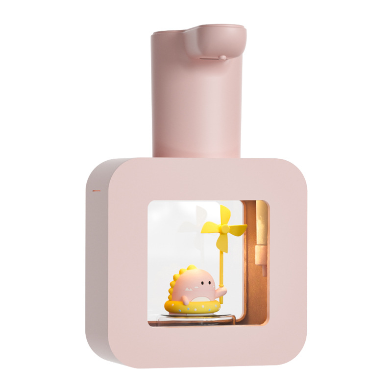 Pet Cube Foam Hand Washer Smart Waterproof Touchless Soap Dispenser, Automatic Sensor Soap Dispenser For Kids