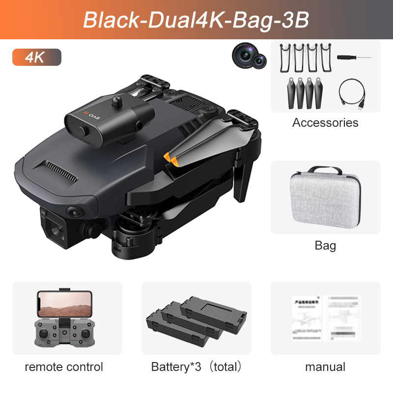 Black Dual4K Bag 3B