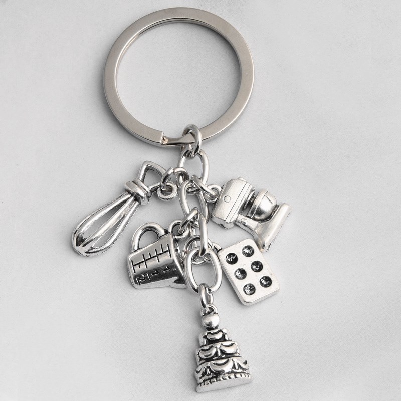 Cooking Chef Pastry Chef Gift Keychain Backpack Pendant