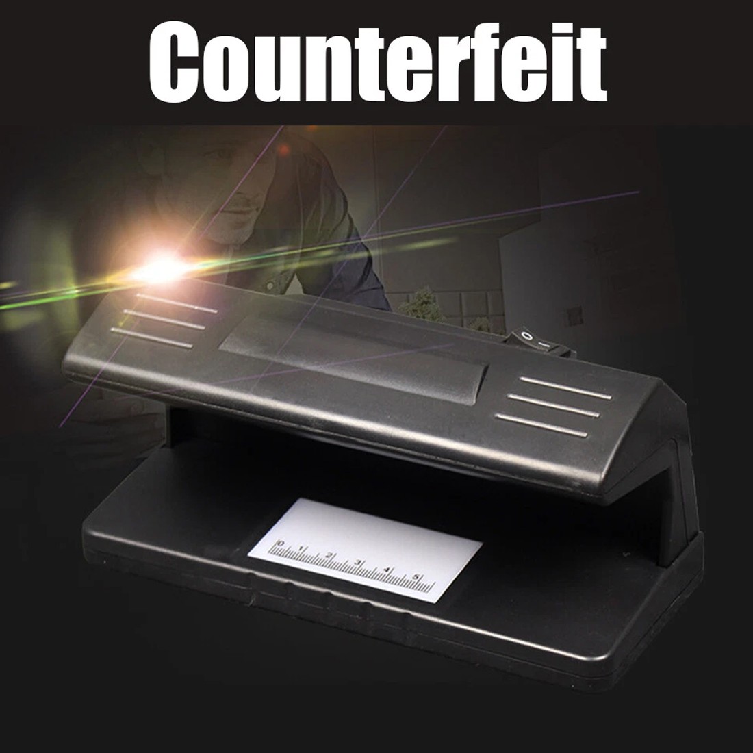 Counterfeit Uv Fake Black Light Money Note Detector Bank Checker Forged Tester — image 10