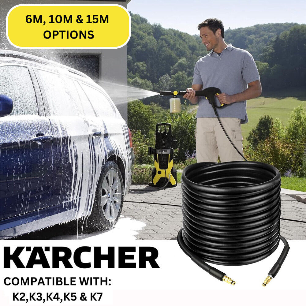 6M 8M 10M Extension Hose Pipes For Karcher K2 K3 K4 K5 K7 High-Pressure Washer
