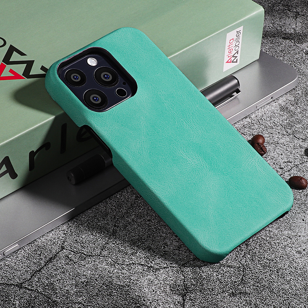 Coque de téléphone unie tendance personnalisée – noire – iPhone 7/8 (SE 2020)
