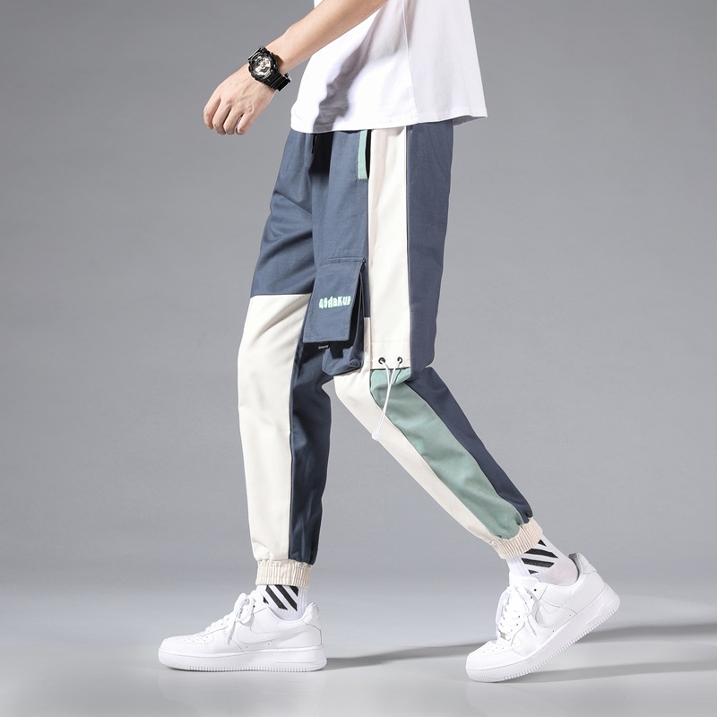 Title 5, Pantaloni Casual Uomo Ampi Casual Fashion Desig...