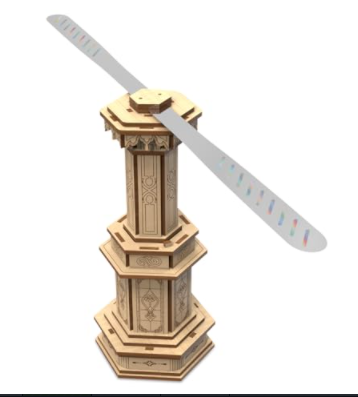 3D Puzzle Wooden  For Adults DIY Model Kit Wood Puzzle For Kids Age 14 Up Years... 10