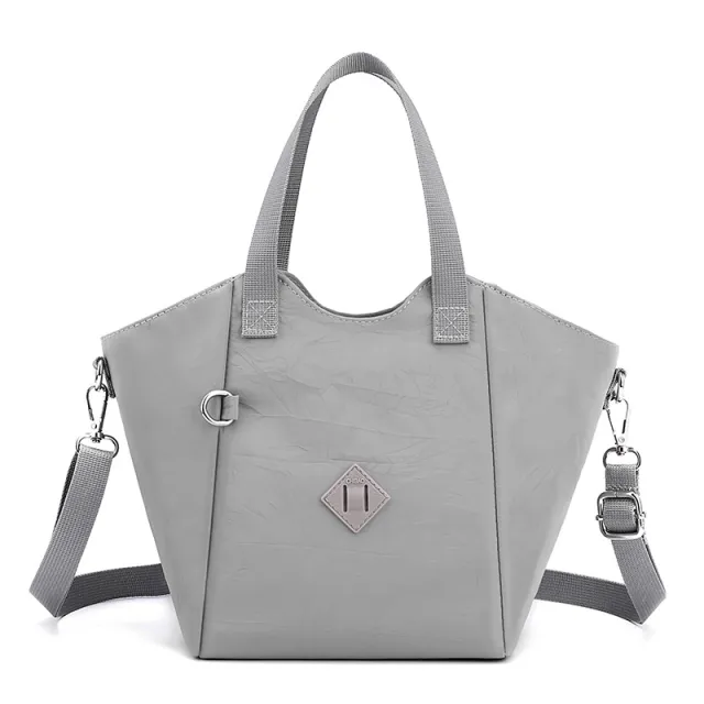 Nylon Candy Tote Handbag Fashionable And Versatile Grey - Shop at LoveMi