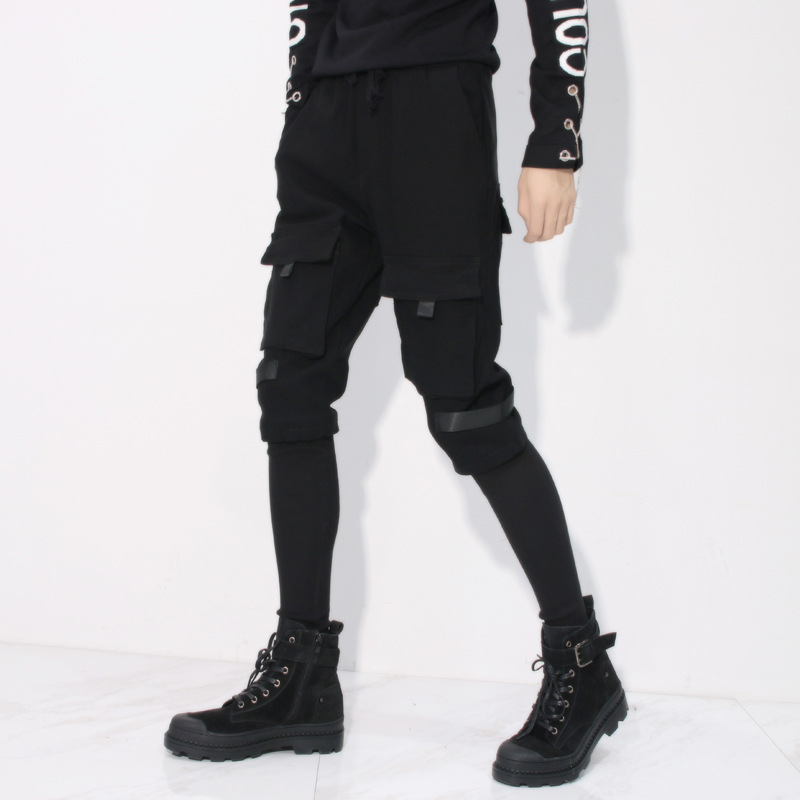 Title 2, Hip-Hop Pantalone Radne Slim Fit sa vezivanjem ...