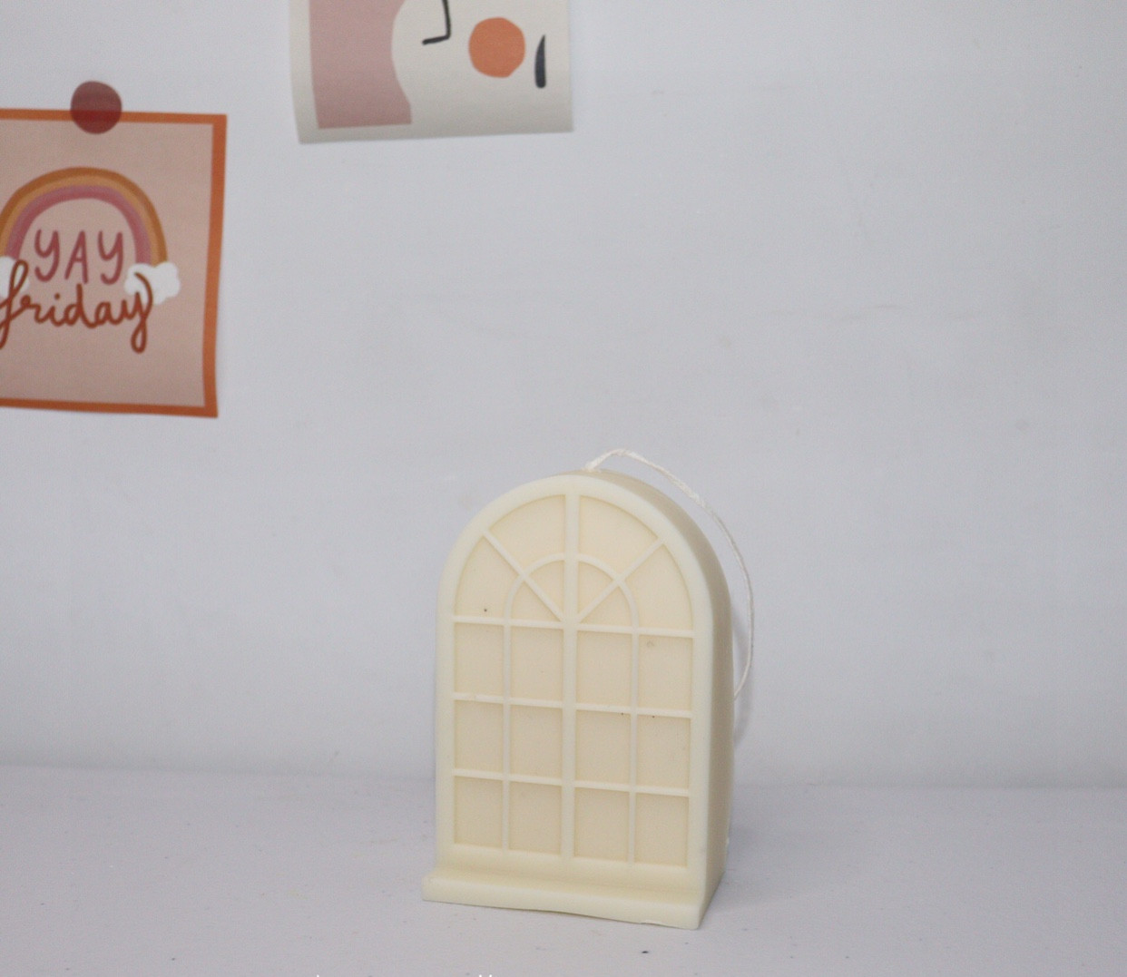 Multi-cell Window Scented Candle Mold Handmade Silicone Mold