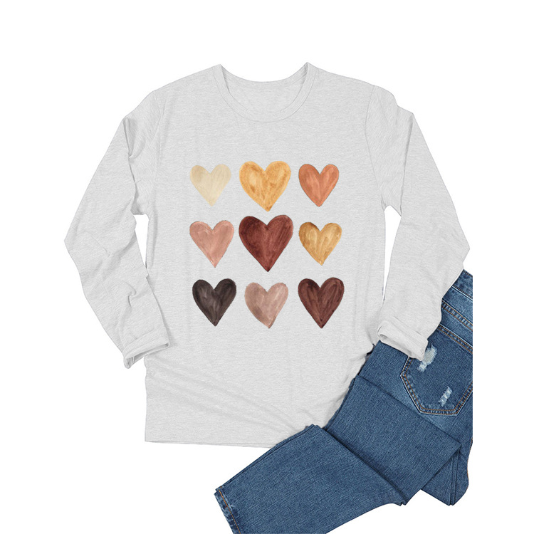 Title 2, Negen Graffiti Love casual tops met lange mouwen