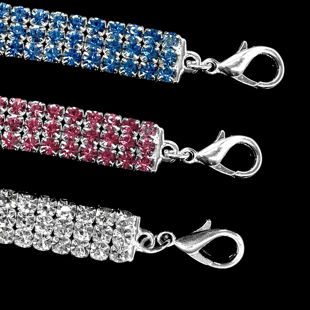 Bling Rhinestone Dog Collar Crystal Puppy Chihuahua Pet Dog Collars Leash For Small Medium Dogs Cats – image 8