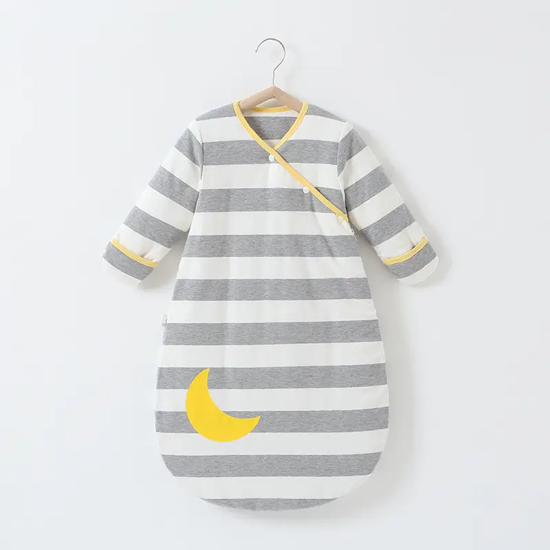 Anti-jump Thickening Of Baby Sleeping Bag In Autumn And Winter