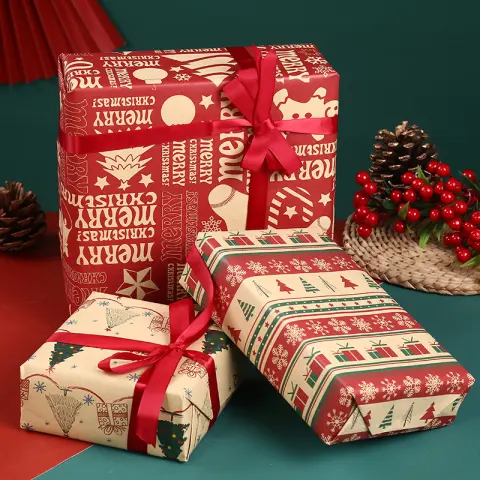Thickened Wrapping Paper for Christmas Gifts
