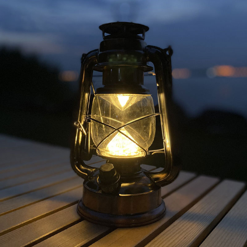Camping Tent Retro Rechargeable Led Horse Light