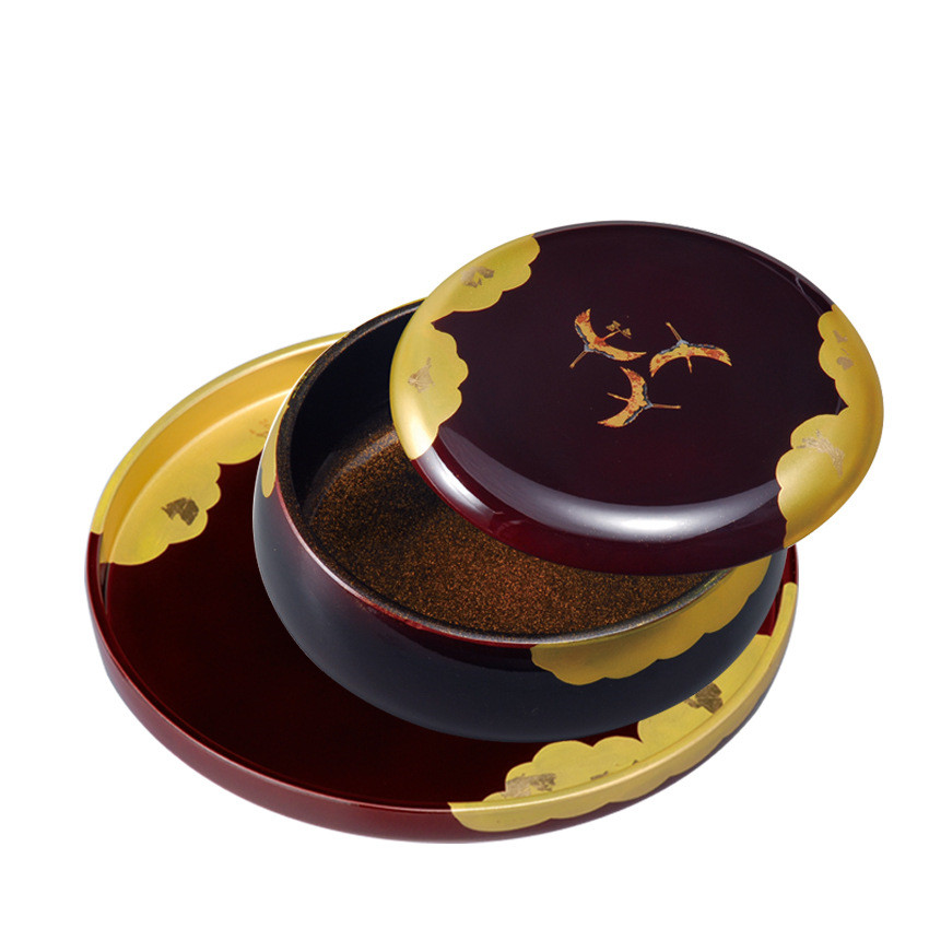 Title 6, Dinner Plate Masterpiece Lacquer Fruit