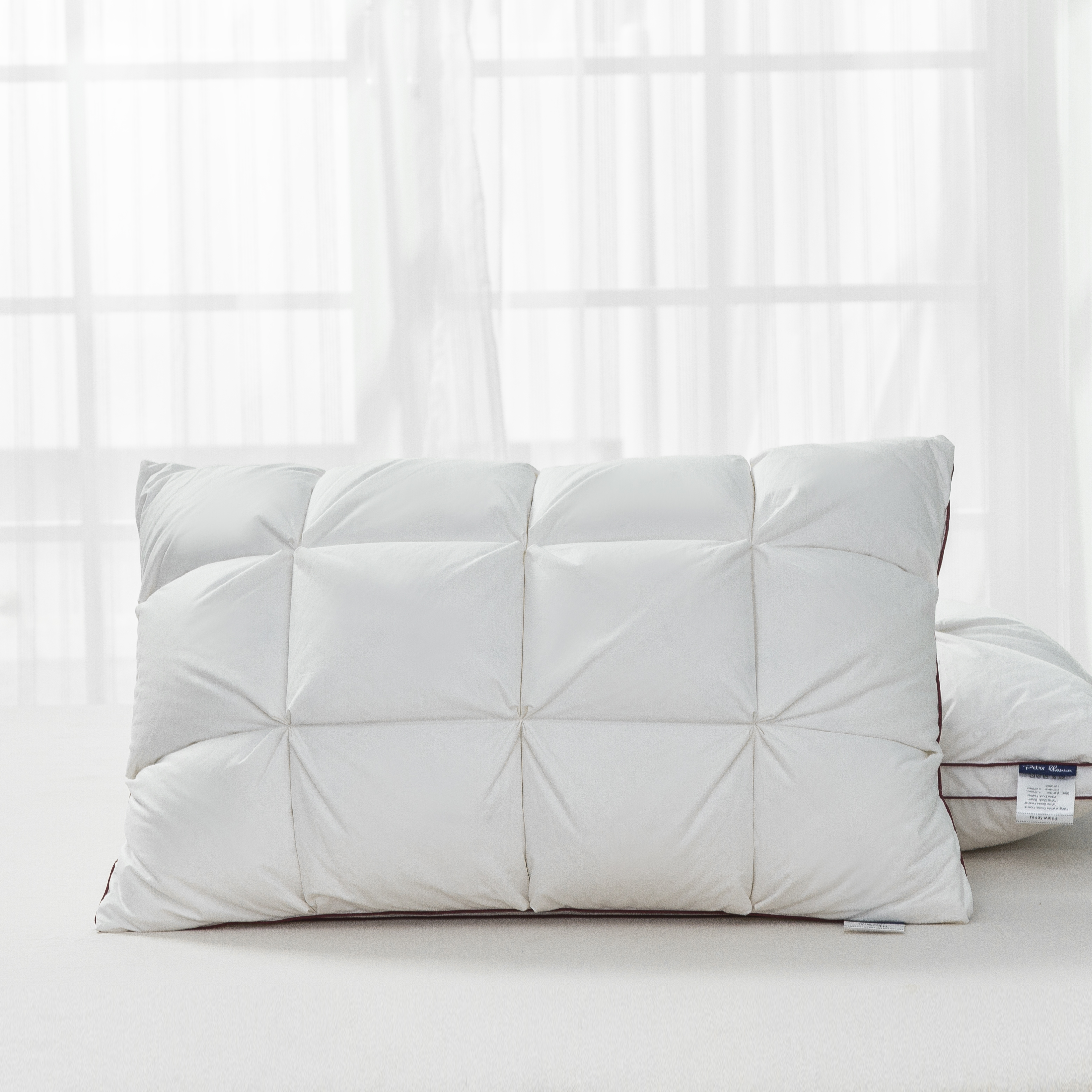 Luxury White Goose Down Pillow - Soft, Hypoallergenic Bedding | Dream