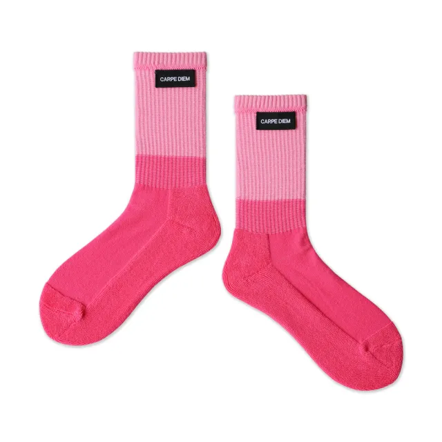 Towel Bottom Movement Ins Cotton Socks Tide Socks Bright Pink - Shop at LoveMi