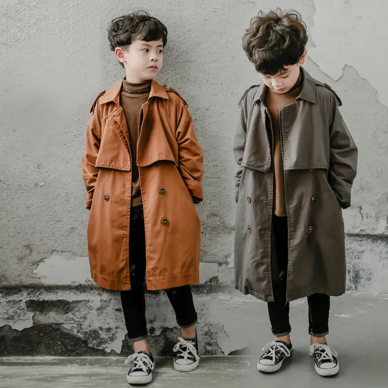 Boys British Windbreaker Jacket Chinese New Year