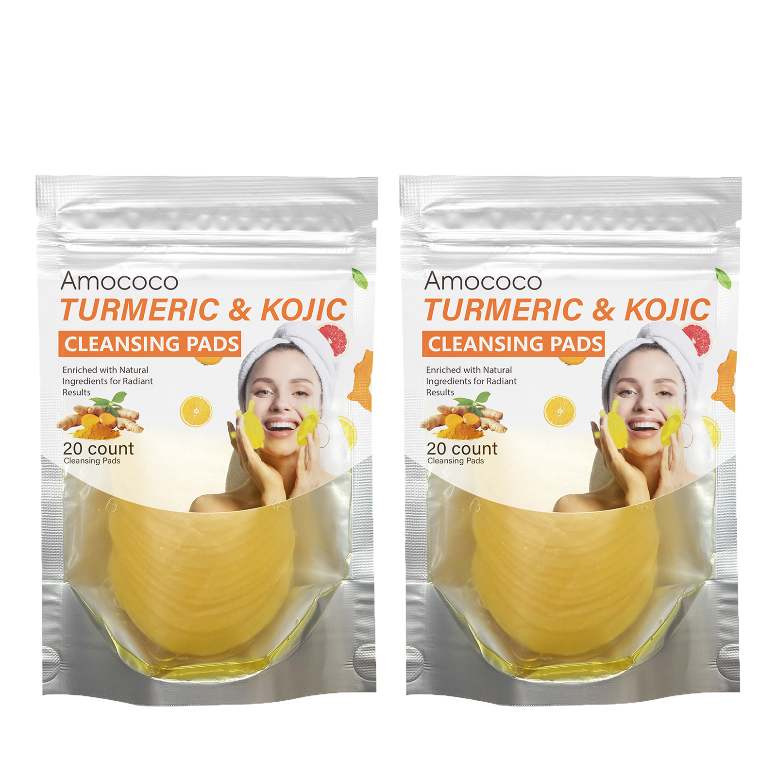 Only Supports Self Pickup With Waybill Amococo Turmeric & Kojic Cleansing Pads...