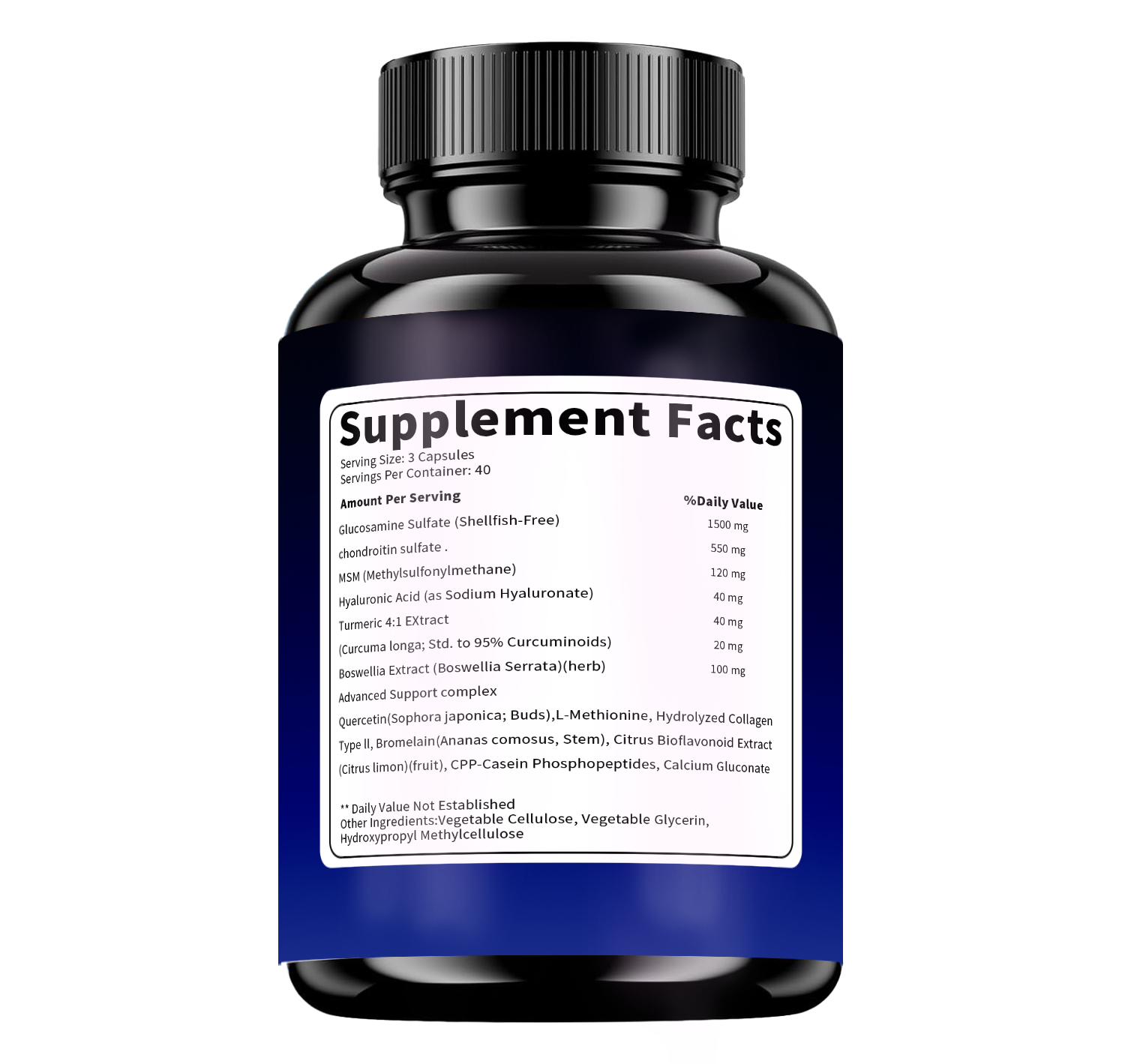 Glucosamine Chondroitin MSM Complex — foto 5