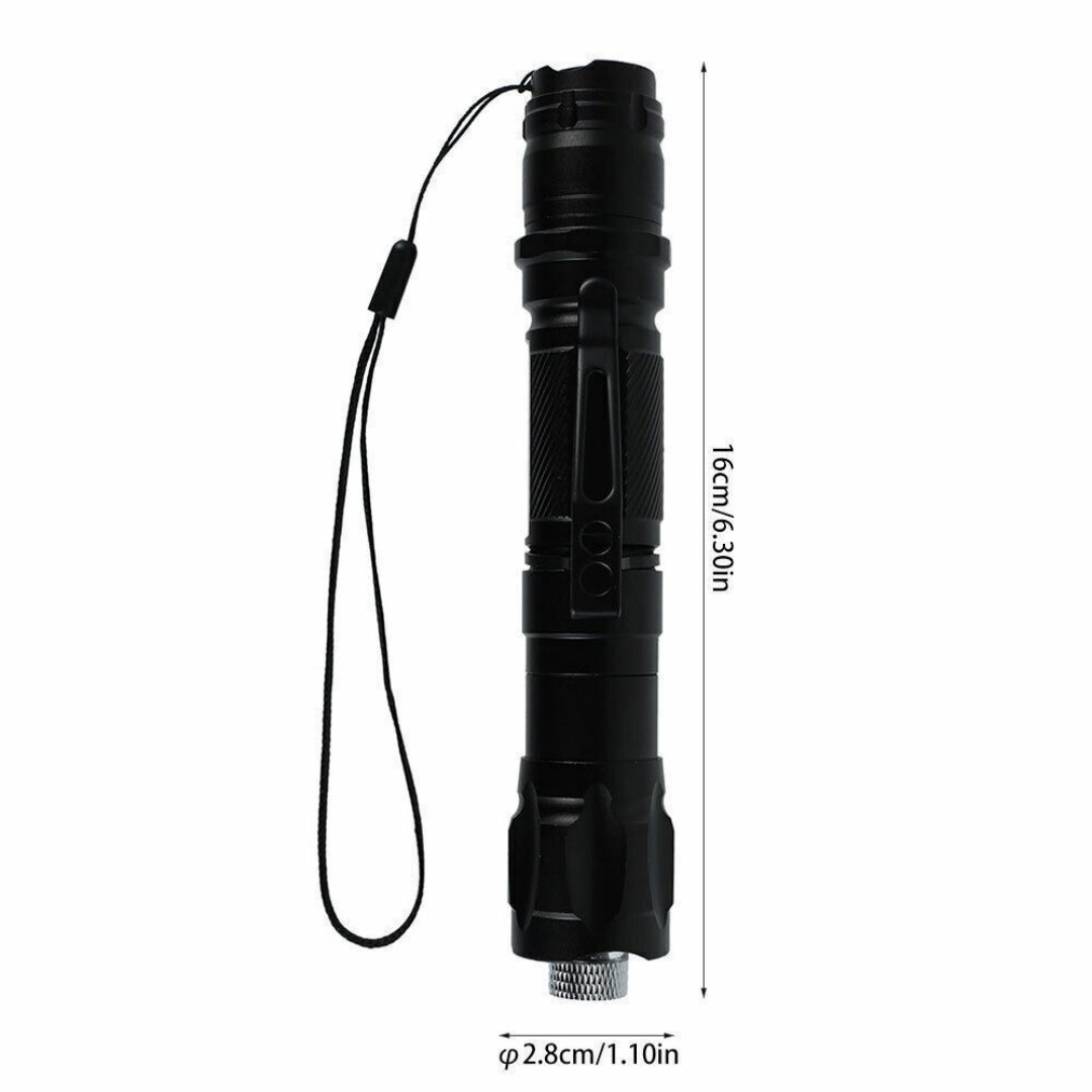 Purple Laser Pointer Pen Rechargable 405nm Beam Light 10 00Miles With Box — image 6