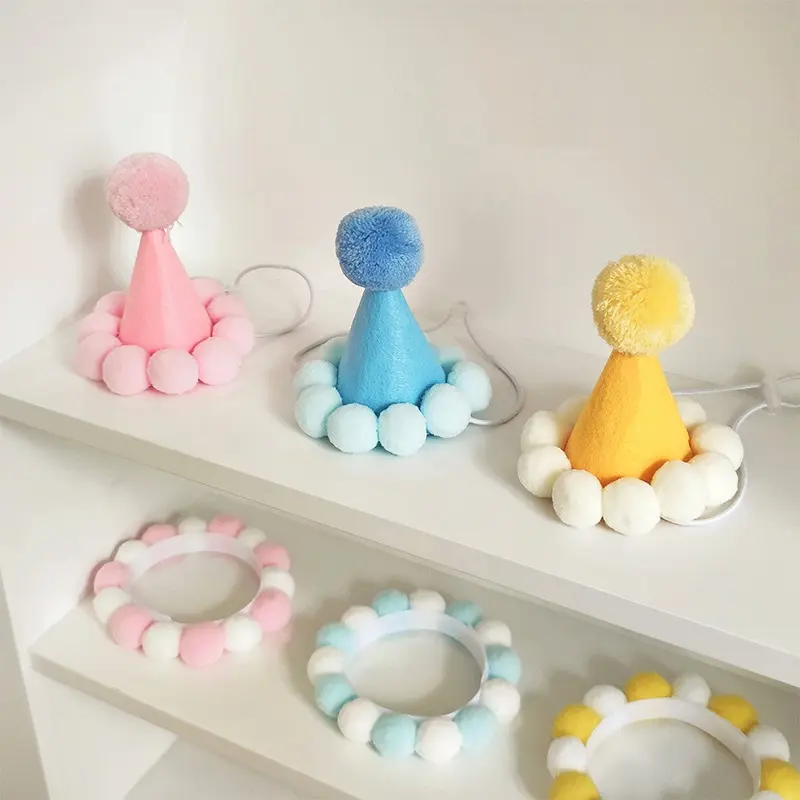 Pet Cute Birthday Hat Decoration Photo Props