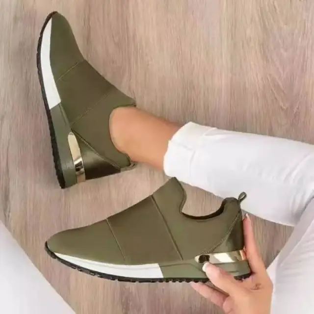 Breathable Mesh Sports Casual Shoes Are Light Green - Shop at LoveMi