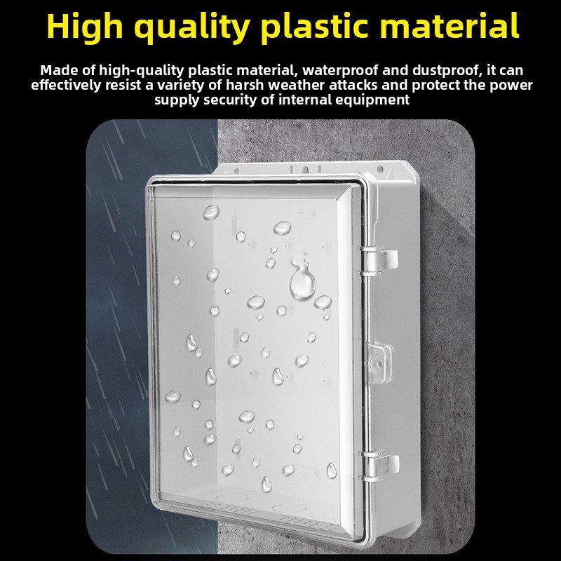 Junction Box Clear Cover Outdoor Dustproof Enclosure Boxes