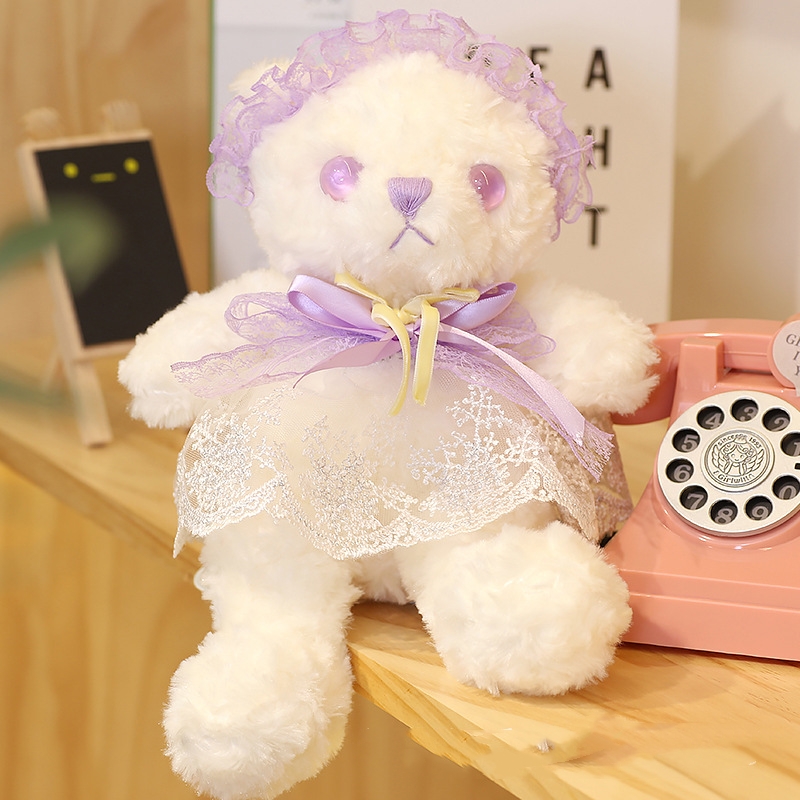 Soft cute Lolita Bear Purple