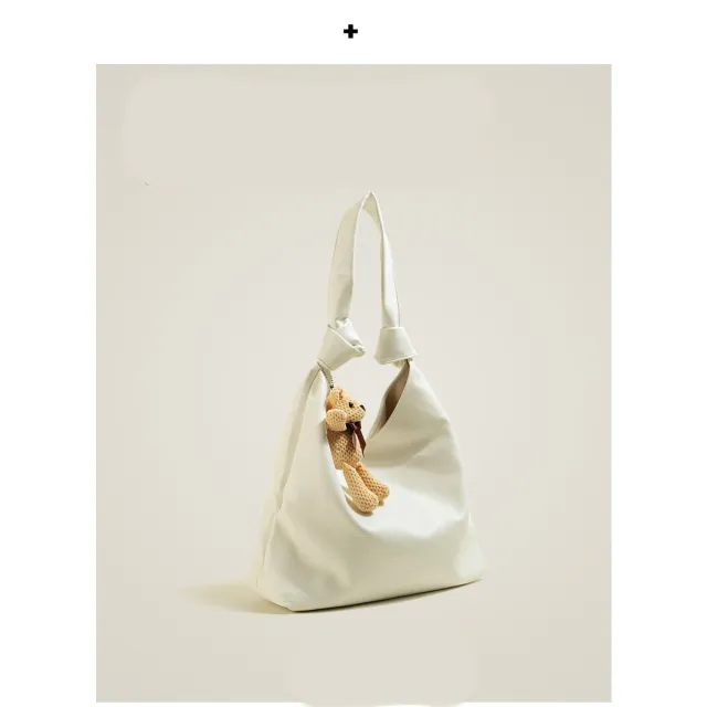 Women's All match Armpit Shoulder Tote Bag White - Shop at LoveMi