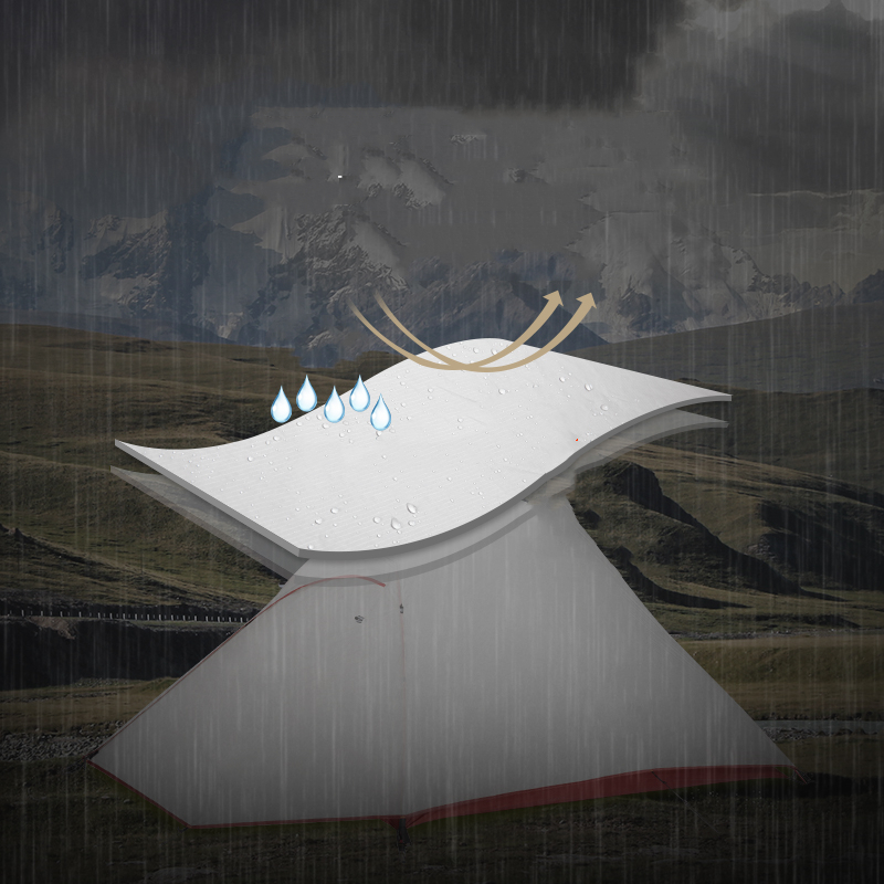 Fashion Outdoor Tent Thickened Windproof 3