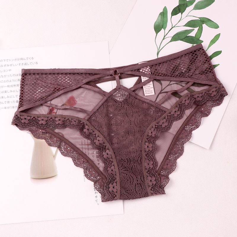 Title 2, Non-marking Lace Feminine Breathable Strap Mid-...