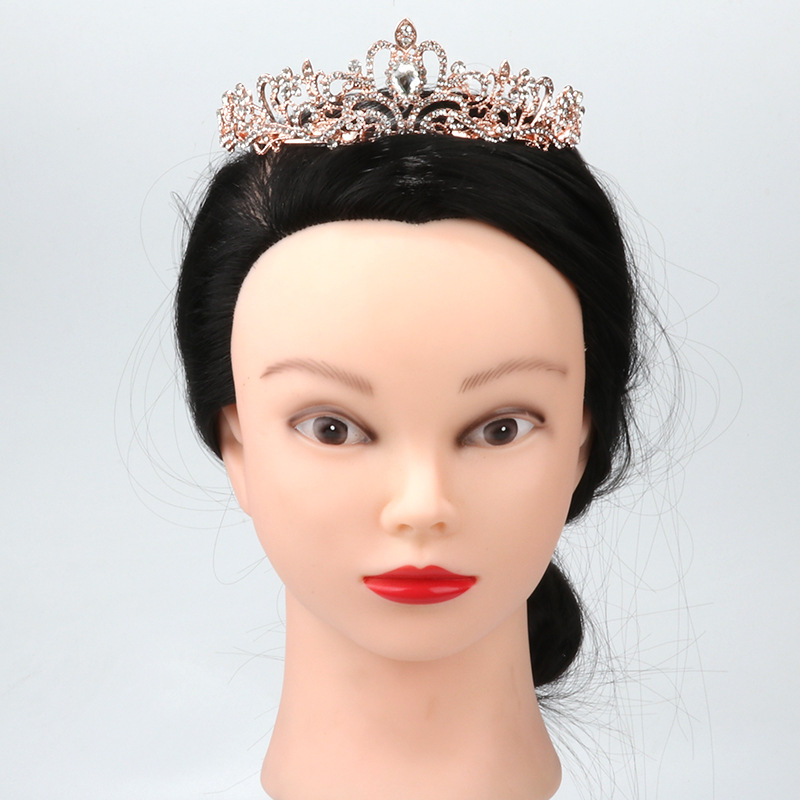 Alloy Crystal Hair Comb, picture 2 of 4
