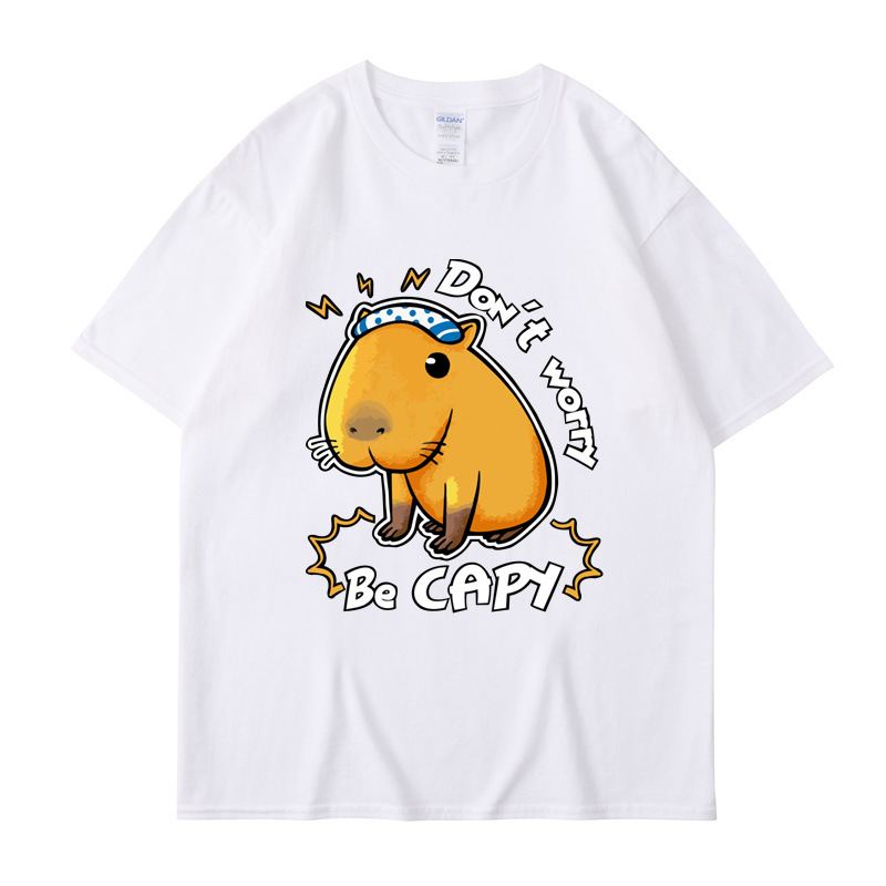 Title 2, Sommer Cartoon T-Shirt, Baumwolle, Harajuku Sty...