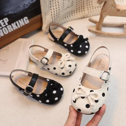 Summer Fairy Style Baby Girls Closed Toe Ballet Sandals