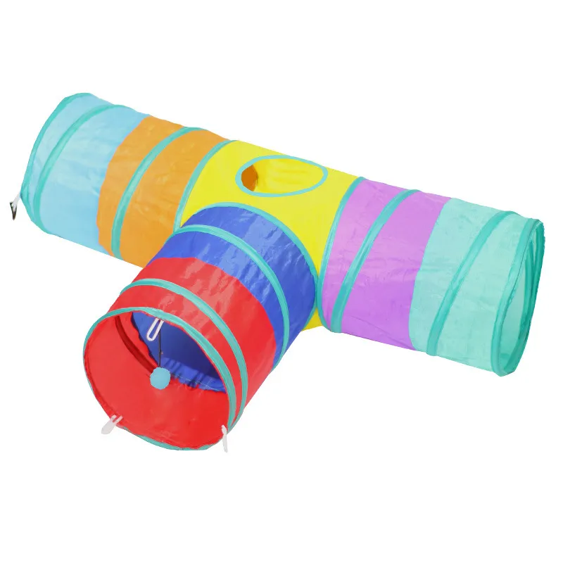 New Cat Tunnel Foldable Pet Climbing Path Cat Toys - Style5