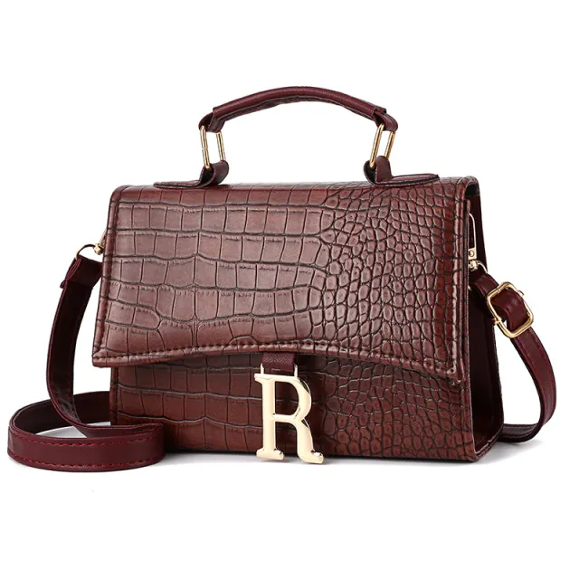Fashion Diagonal Single Shoulder Women's Handbag Red - Shop at LoveMi