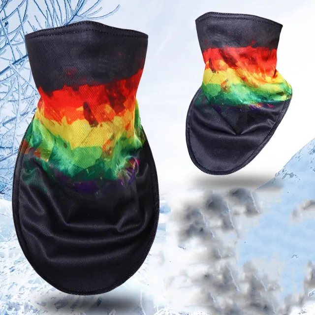 Ski Mask Men's And Women's Cycling Windproof Dust Insulating Face Towel 5 Style - Shop at LoveMi