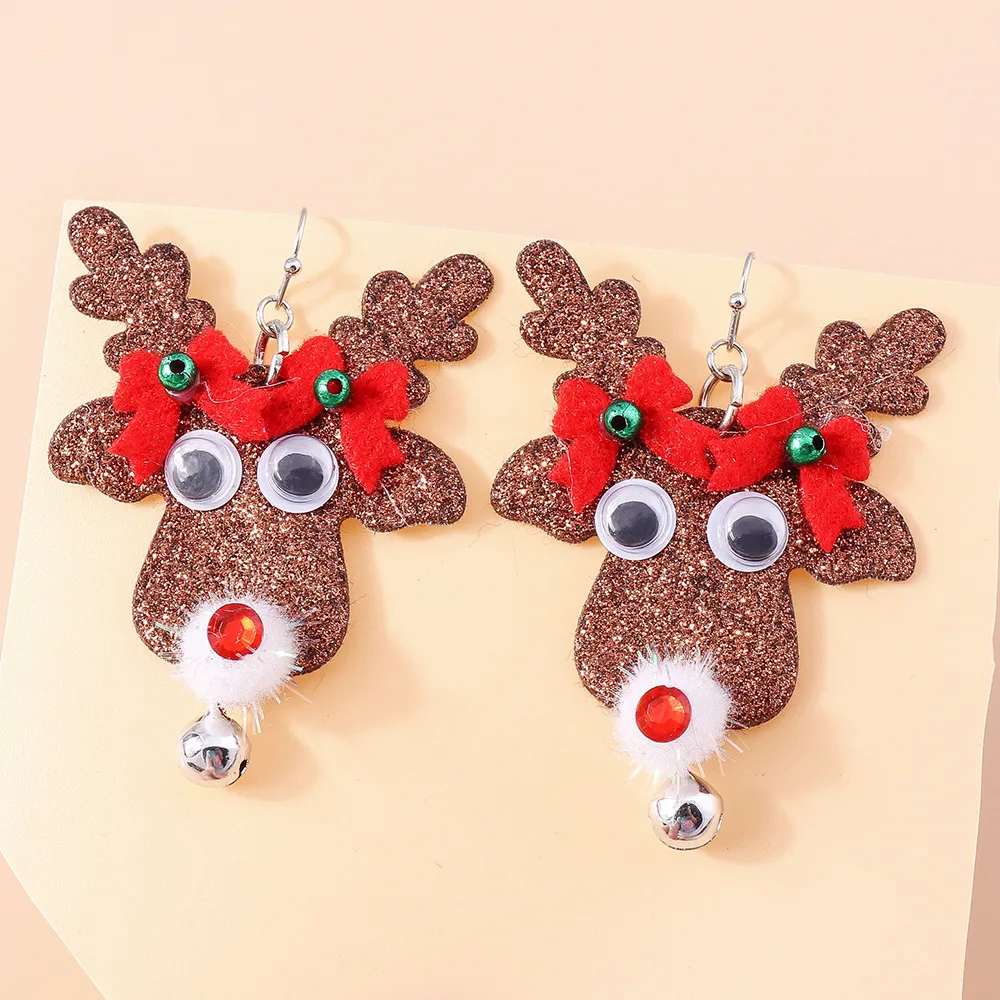 New Christmas Tree Earrings Felt Earrings – image 8