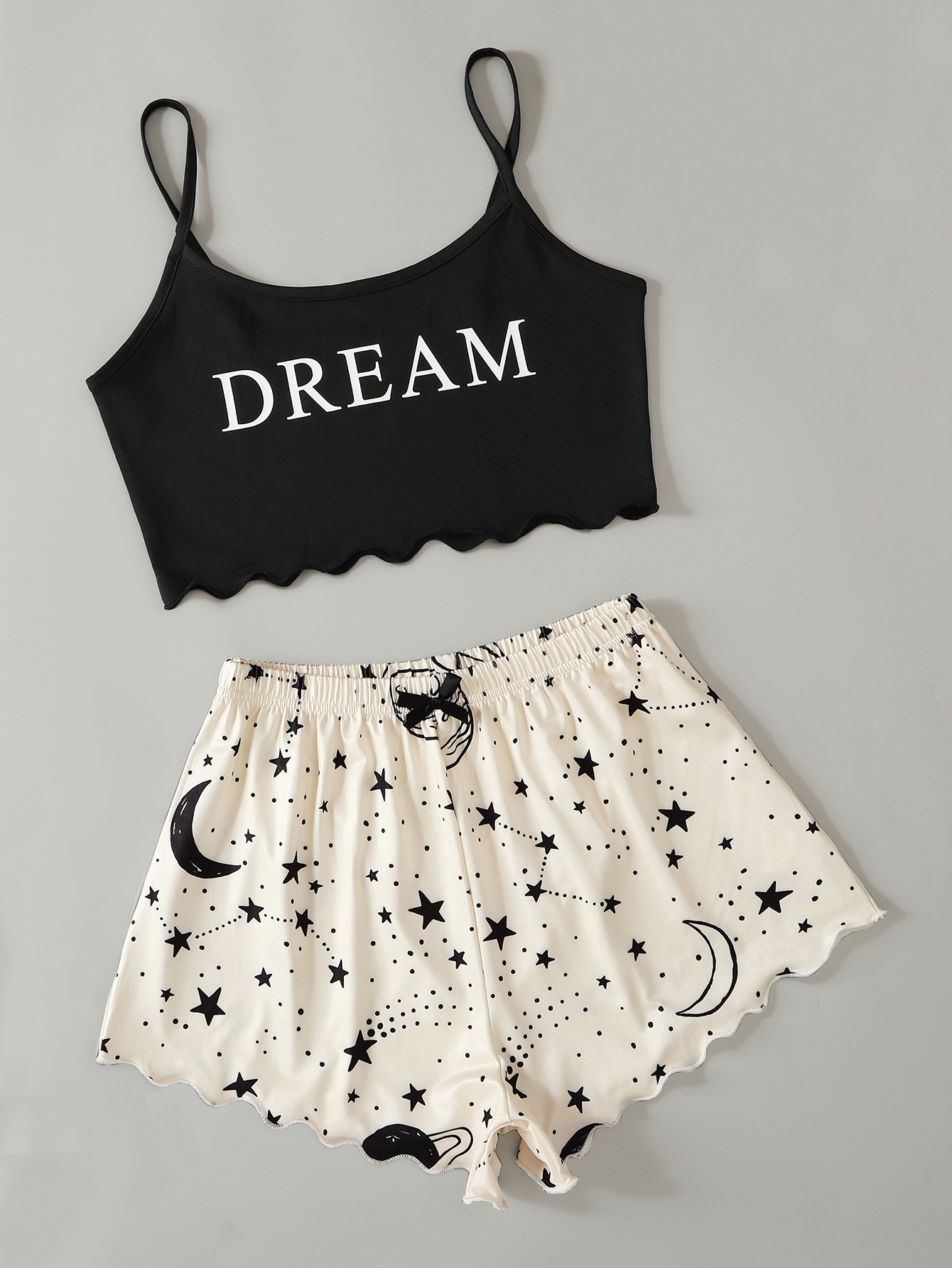 Title 3, Star Dream Vest Shorts Home Service Set