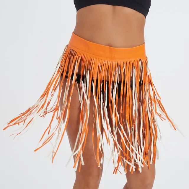 Half length Skirt Sexy Bag Hip Short Skirt Women Orange - Shop at LoveMi