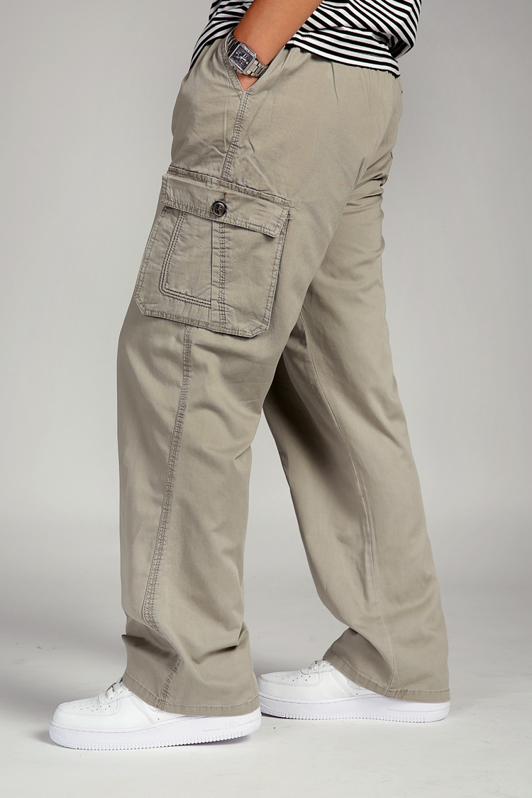 Title 10, Pantalones Casuales de Talla Grande para Hombre...