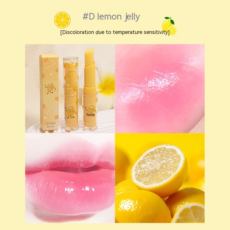 Nourishing Moisturizing Temperature Change Lipstick D Lemon - Shop at LoveMi