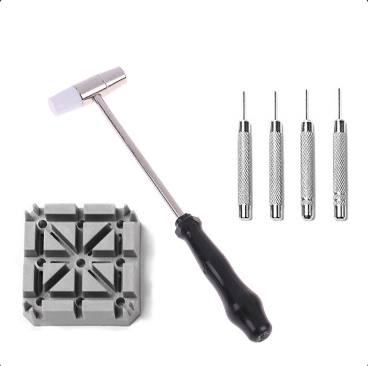 Kit d'outils de démontage de maillons de bracelet de réparation de montre – Image 2