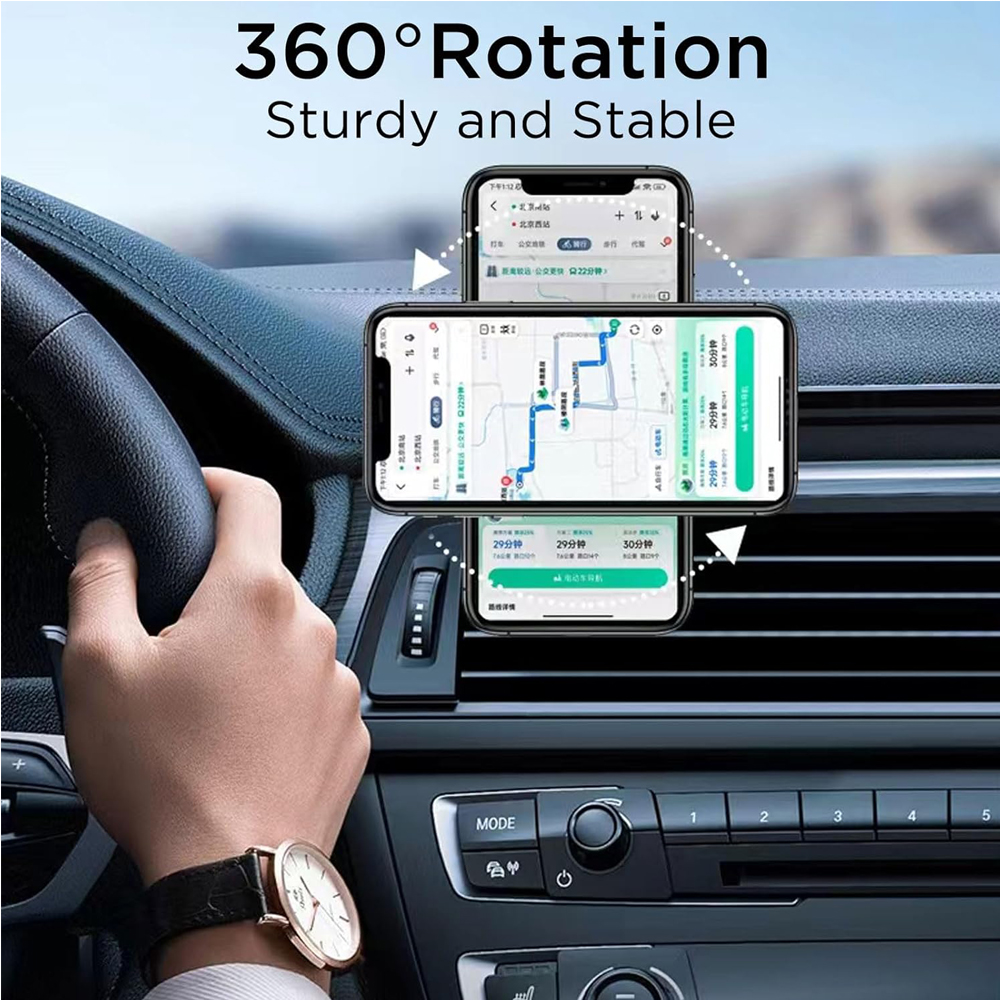 Mobile Phone Holder, Adjustable Magnetic Car Phone Holders_voghion.com