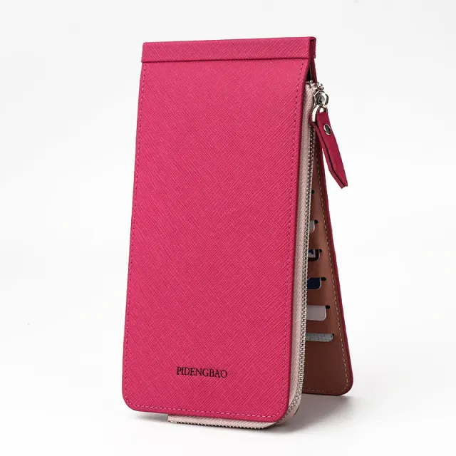 Korean Style Cross Pattern Mobile Phone Bag Multifunctional Rose - Shop at LoveMi