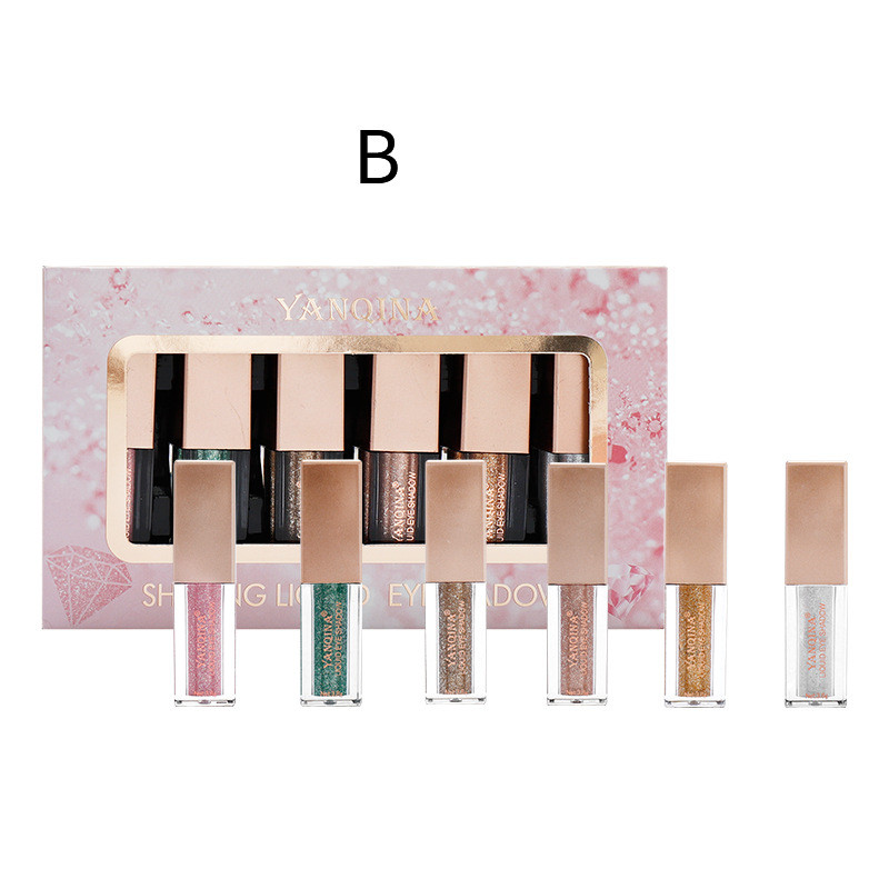Matte Pearlescent Eyeshadow Sequined Diamond Eyeshadow Set B - Shop at LoveMi