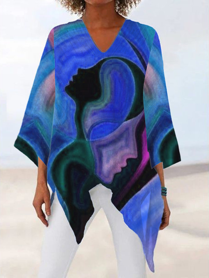 Title 3, Abstract Printed Casual Women