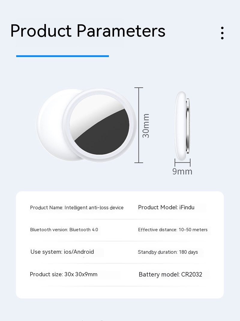 Title 1, IFindU Bluetooth Key Bag Search Locator