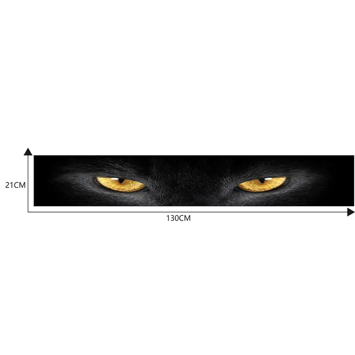 3D Transparent Car Windshield Glass Sticker Front And Rear Gear Decoration Sunshade Decals Modification Front Windscreen Bumper Stickers