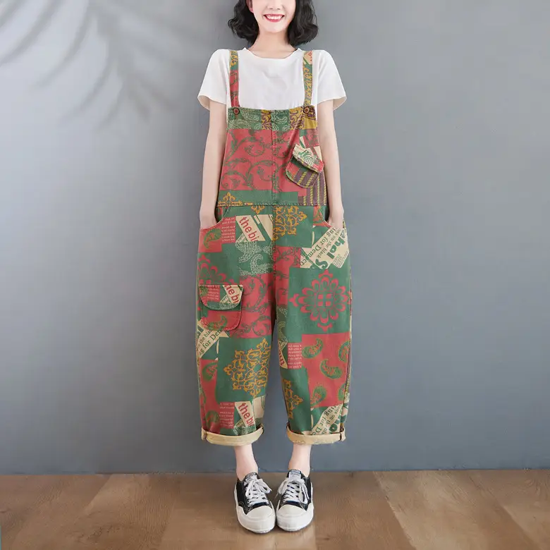 Large Size Women's Korean Version Of The New Loose Print Leisure