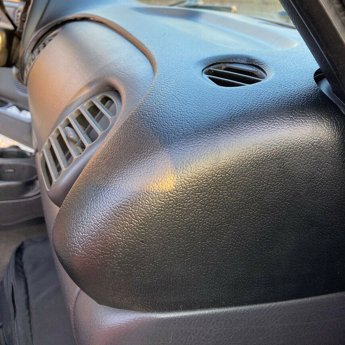 FOR 98-02 DODGE RAM TRUCK 1500 2500 3500 DASH BOARD CAP BEZEL COVER OVERLAY BLK — foto 6